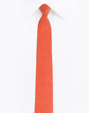 Chokore Red Twill Silk Tie - Solids line