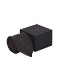 Black color silk tie for men