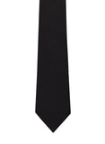 Black color silk tie for men
