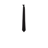 Black color silk tie for men