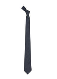 Dark Grey color silk tie for men