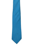 Light blue color silk tie for men