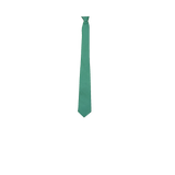 Dark Sea Green color silk tie for men