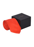 Red Color Silk Tie for men