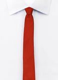 Red Color Silk Tie for men