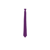Purple color silk tie for men