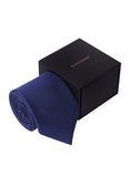 Chokore Navy Blue Silk Tie - Solids line