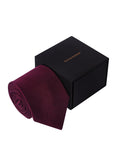 Chokore Burgundy Silk Tie - Solids line