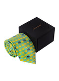 Chokore Multi-colour Elephants Silk Tie - Wildlife range