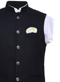 Chokore White Canine Silk Pocket Square from the Wildlife range