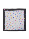 Chokore Multi-coloured Ladybugs Silk Pocket Square from the Wildlife range