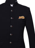 Chokore Multi-coloured Elephants Silk Pocket Square from the Wildlife range