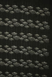 Printed Black & White Silk Stole for Women
